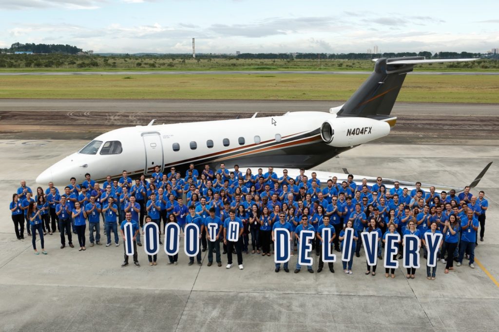 EMbraer 1000thDelivery Aviation Times